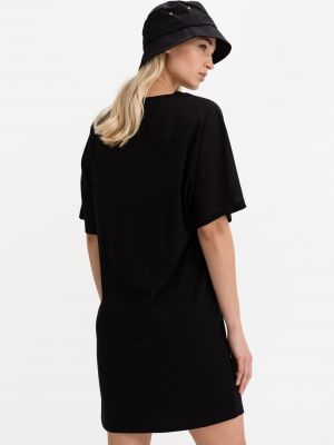 Mini šaty Superdry čierna