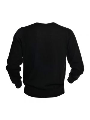 Jersey de lana de tela jersey K-way negro