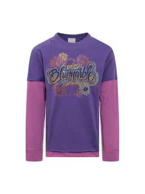 T-shirt Bluemarble lila