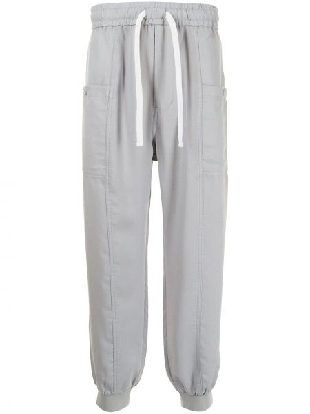 Pantalones de chándal con cordones Five Cm gris