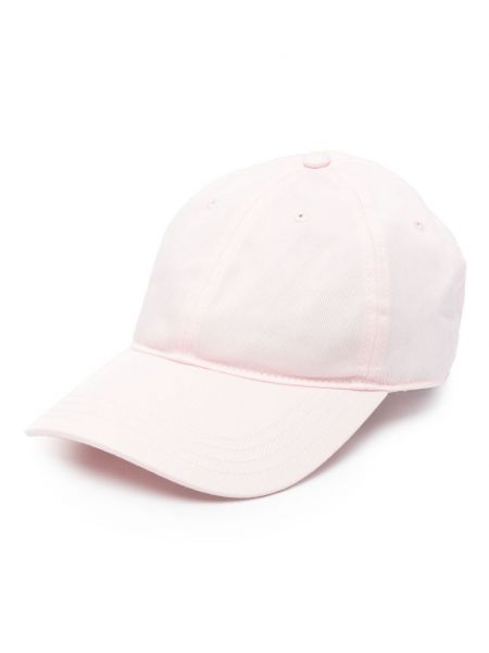 Kepurė su snapeliu Lacoste rožinė