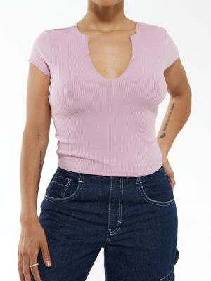 Тениска Bdg Urban Outfitters розово