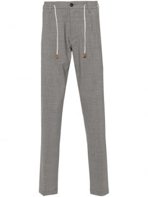 Pantalon plissé Eleventy gris