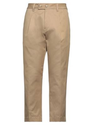 Pantaloni di cotone Cruna beige