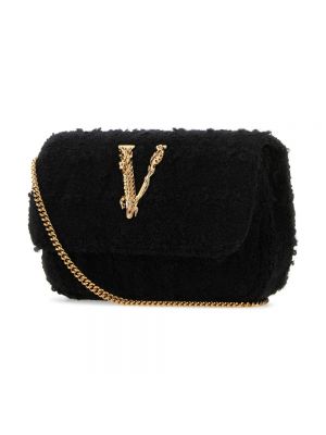 Bolso clutch Versace negro