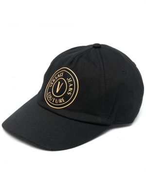 Trykt cap Versace Jeans Couture svart