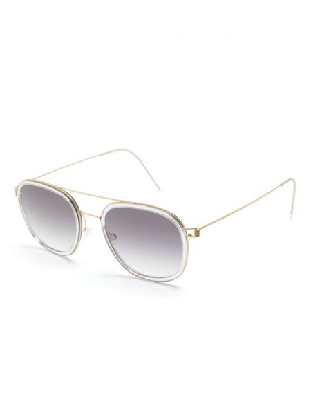 Okulary przeciwsłoneczne Lindberg złote
