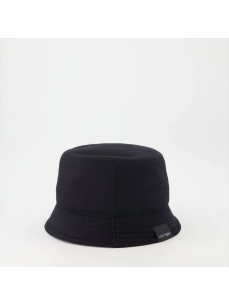 Gorra de algodón clásica Courrèges negro