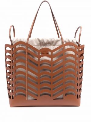 Shopping bag Chloe brun