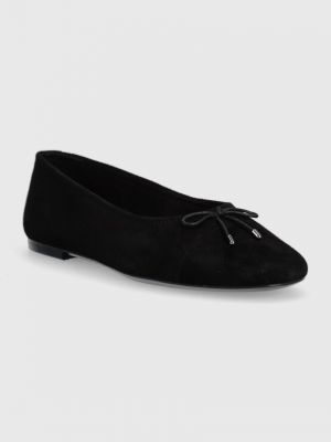 Balerinke iz semiša Vagabond Shoemakers črna