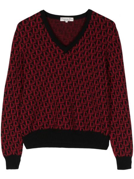 Вълнен дълъг пуловер Christian Dior Pre-owned