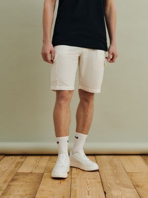 „cargo“ stiliaus kelnės Dan Fox Apparel smėlinė