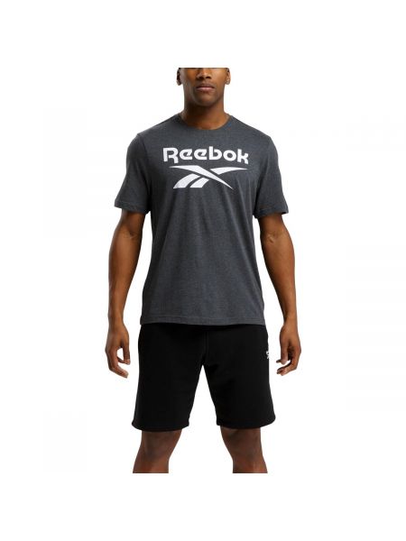 Tričko s krátkými rukávy Reebok Sport šedé