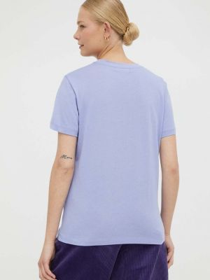 Bavlněné tričko Lovechild fialové