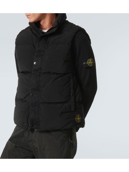 Aşağı yelek Stone Island siyah