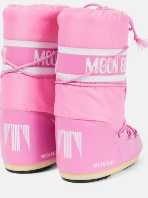 Hócsizmák Moon Boot rózsaszín