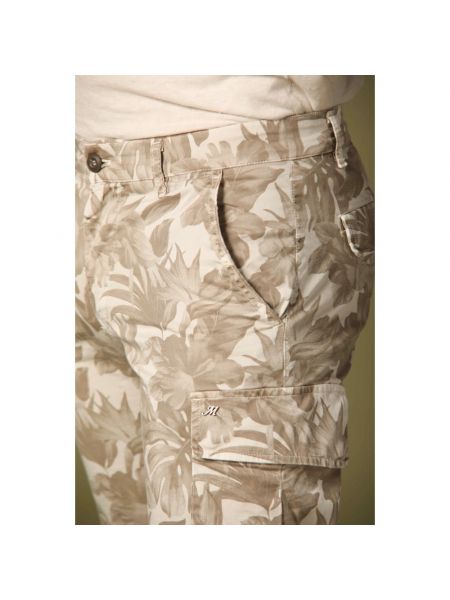 Pantalones cortos cargo de flores Mason's beige