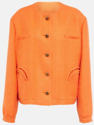 Jacke aus baumwoll Blazã© Milano orange