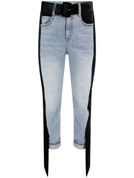 Straight fit jean pantolon Hellessy mavi