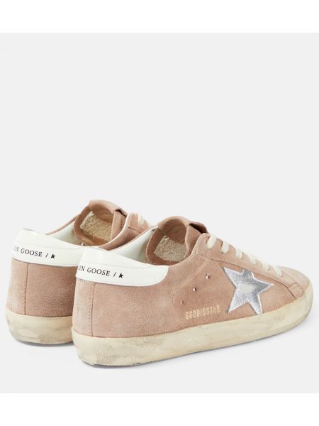 Sneakers σουέντ με μοτίβο αστέρια Golden Goose