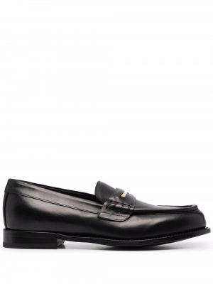 Læder loafers Giuseppe Zanotti sort