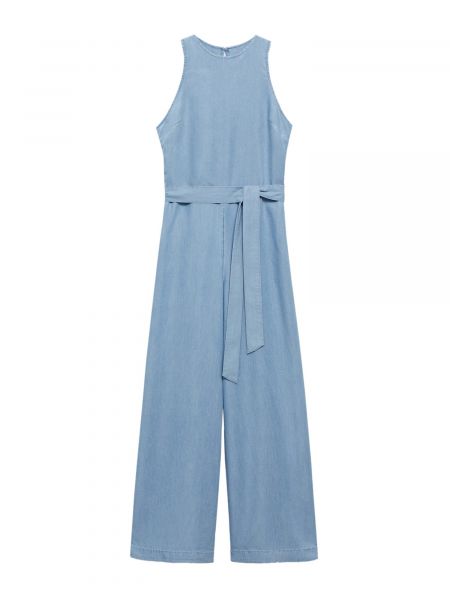 Denim jumpsuit Mango blå