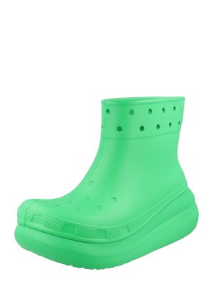 Gumijasti škornji Crocs zelena