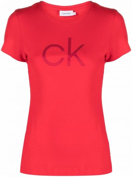 Camiseta Calvin Klein rojo