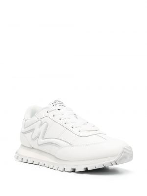 Sneakersy sznurowane koronkowe Marc Jacobs białe