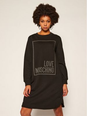 Kootud kleit Love Moschino must