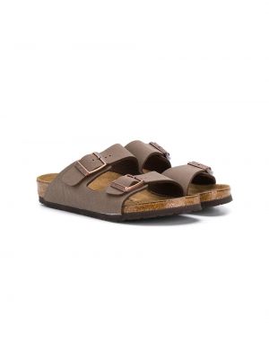 Sandaler med remmar för tjejer Birkenstock Kids brun