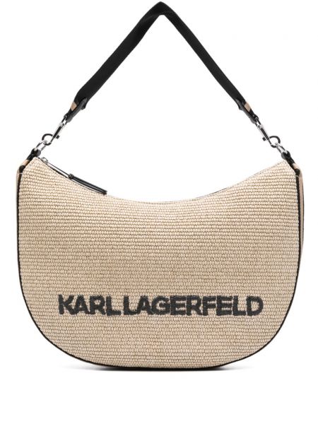Rokassoma Karl Lagerfeld bēšs