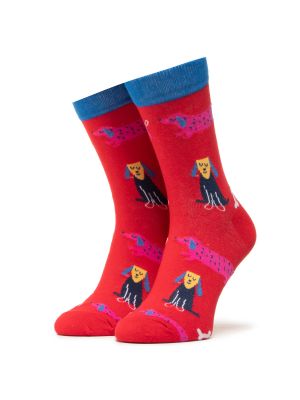 Čarape na točke Dots Socks crvena