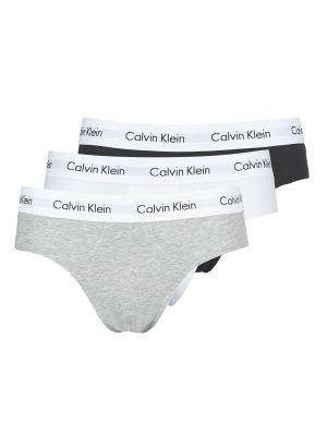 Bavlnené slipy Calvin Klein Jeans čierna