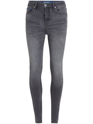 High waist skinny jeans Karl Lagerfeld Jeans schwarz