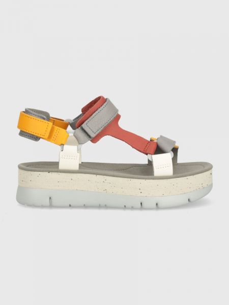 Kožne sandale s platformom Camper