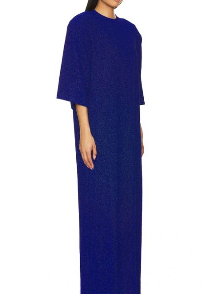 Vestido largo acolchado Fiorucci azul