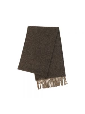 Bufanda de cachemir con estampado de cachemira Chanel Vintage marrón