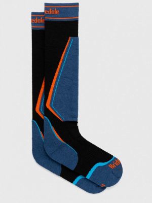 Чорапи от мерино вълна Bridgedale синьо