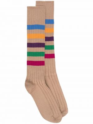 Чорапи под коляното Emporio Armani кафяво