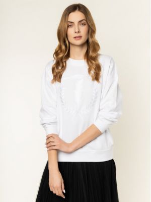 Bluza dresowa Trussardi biała