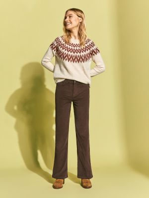 Pantalones de algodón Southern Cotton marrón