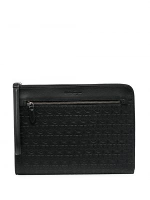 Clutch Salvatore Ferragamo svart