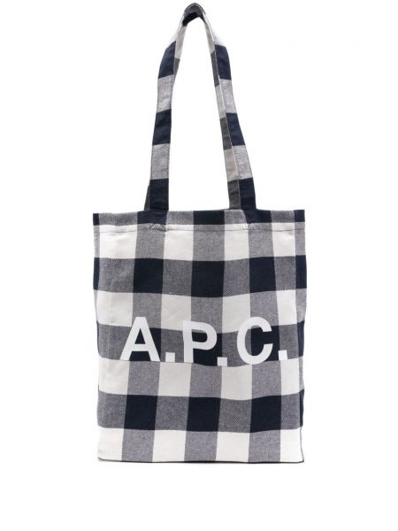 Shopping bag A.p.c. blå