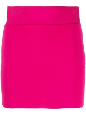 Pletené mini sukně P.a.r.o.s.h. růžové