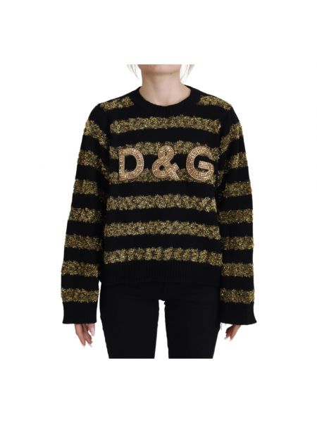 Sweter z kaszmiru Dolce And Gabbana czarny