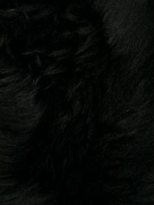 Kožený šál Sapio černý