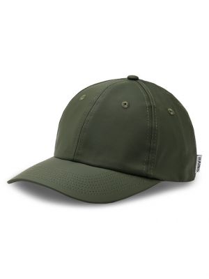 Cappello con visiera Rains verde