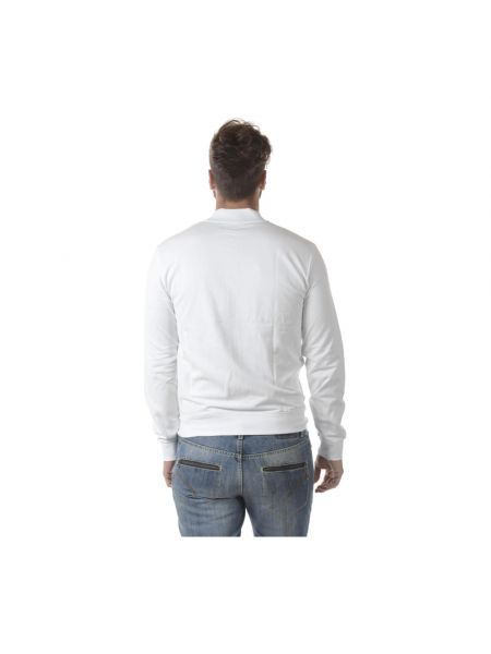 Bluza z kapturem Emporio Armani Ea7 biała