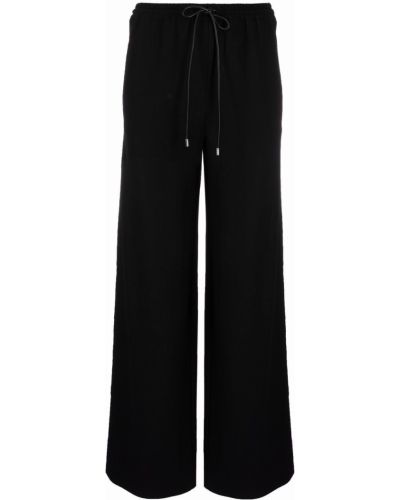 Pantalones con cordones bootcut Loewe negro